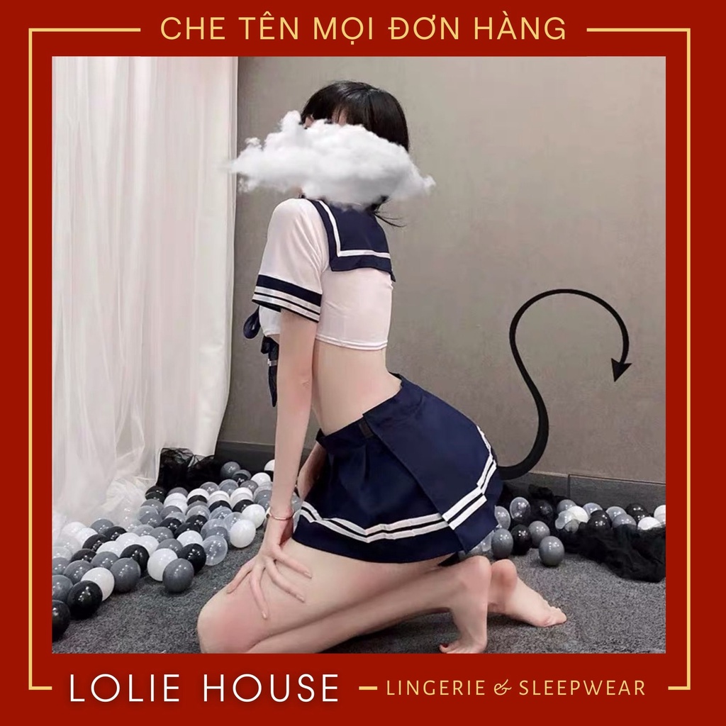 Đồ ngủ cosplay học sinh sexy Set váy ngủ cosplay nữ sinh gợi cảm anime LOLIE HOUSE - CP20