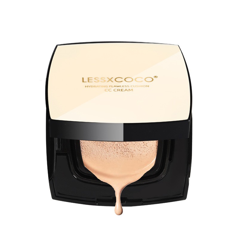 (Hàng Mới Về) Phấn Nước LESSXCOCO Khuyết Điểm Dưỡng Ẩm Kiềm Dầu Lâu Trôi Air Cushion Bb Cream Che thế giới skinfood mĩ phẩm nội địa trung | BigBuy360 - bigbuy360.vn