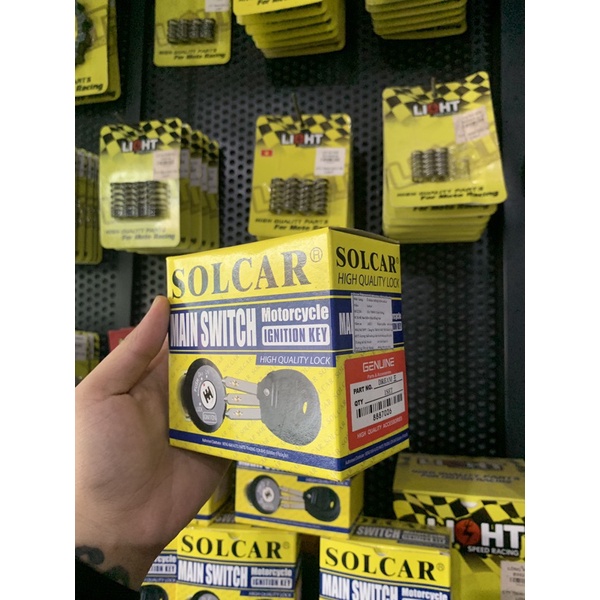 Ổ KHOÁ SOLCAR 6 CẠNH CHỐNG ĐOÃN DÀNH CHO DREAM