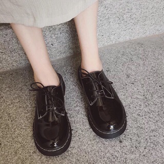 [ORDER] GIÀY ULZZANG BÓNG BUỘC NƠ