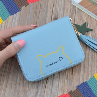 [SỈ RẺ NHẤT] Ví ngắn MINI CAT cute CỰC BỀN ĐẸP