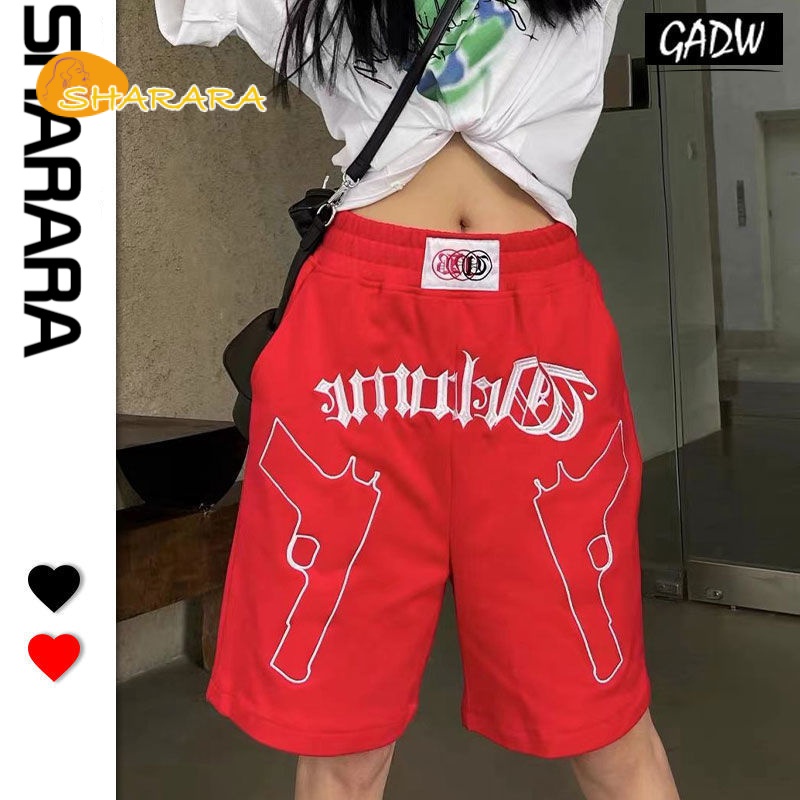 Quần Short Thể Thao Bóng Rổ Chất Liệu Cotton Eo Cao Co Giãn In Họa Tiết Thời Trang Cho Nam Và Nữ