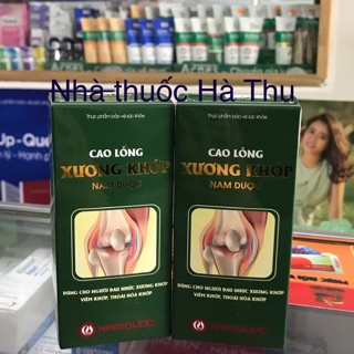 (1 hộp )Cao lỏng Xương khớp Nam Dược ( mạnh gân cốt, giảm các triệu chứng viêm khớp, đau nhức, đau vai gáy)