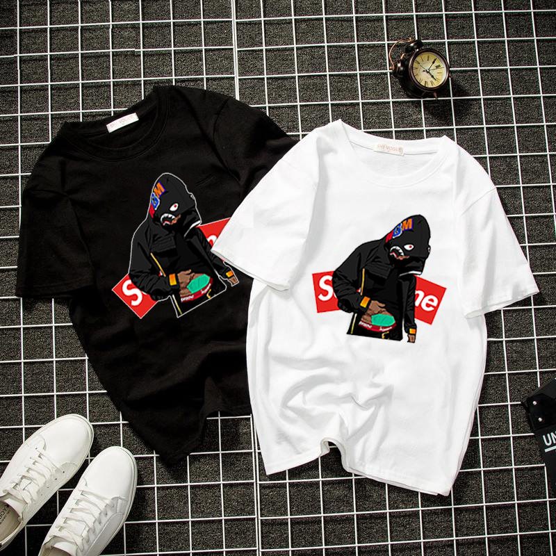 Áo thun unisex hypebeast style form rộng vải dày mịn 2019T924