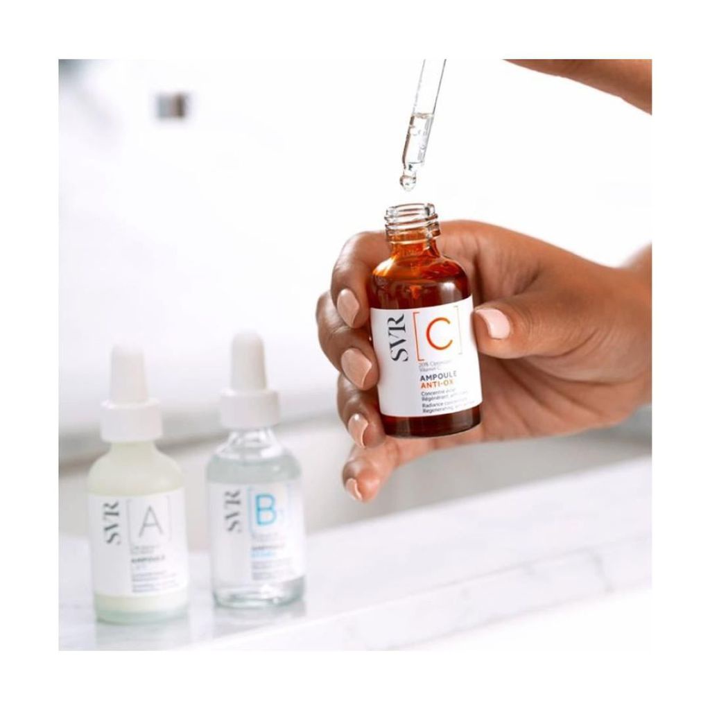 Tinh chất dưỡng da ngăn lão hóa, dưỡng trắng, cấp ẩm chuyên sâu SVR Ampoule 30ml