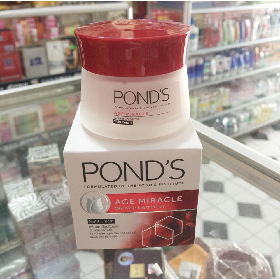 Kem chống lão hóa da cao cấp Ponds Age Miracle ban đêm 50g