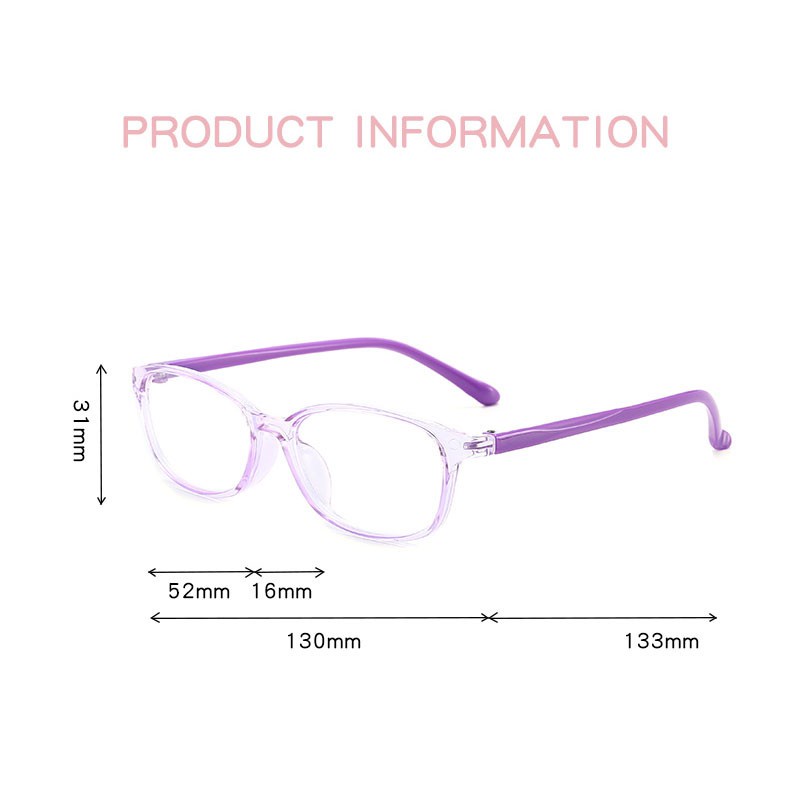 Mắt kính chống bức xạ có thể thay thế cho trẻ em