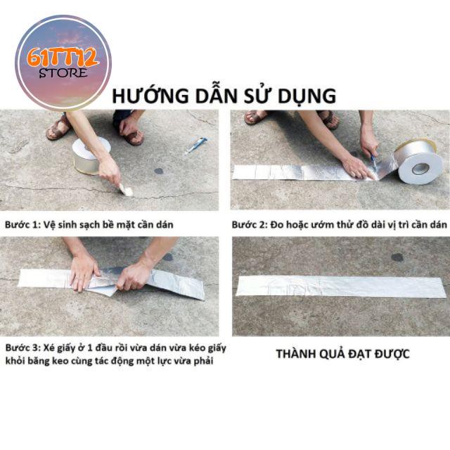 Băng keo chống thấm siêu dính loại 5cm, 10cm