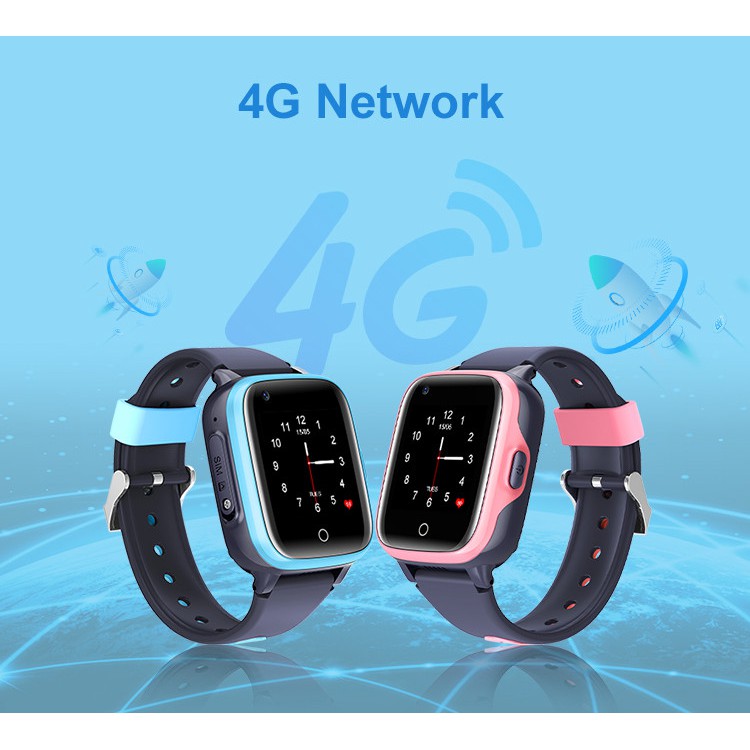 Đồng Hồ Định Vị Trẻ Em Wonlex KT15  Bảo hành 12 tháng, Chống nước IPX7, Rung, Video call HD