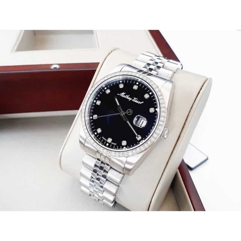 ĐỒNG HỒ NAM CHÍNH HÃNG Mathey Tissot H710AN bản viền đính đá cực hiếm hàng nha mọi người. - VEUWATCH