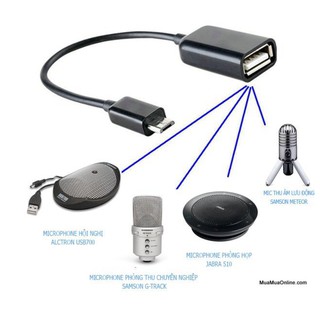 Cáp Kết Nối Otg S-K07 Cổng Micro USB Ra USB