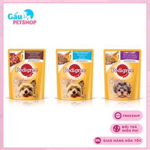 Thức ăn cho chó lớn Pate Pedigree 80g