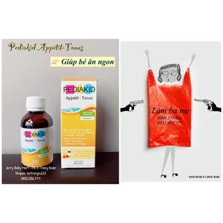 Túi xách LBM tặng kèm Siro Pediakid Ăn ngon 125ml 6m+