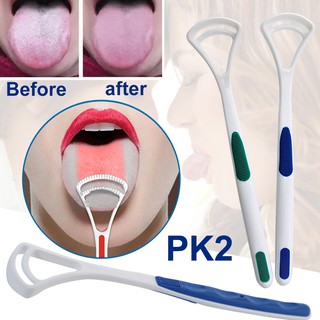 2 đồ dùng cạo lưỡi cầm tay tiện lợi chất lượng