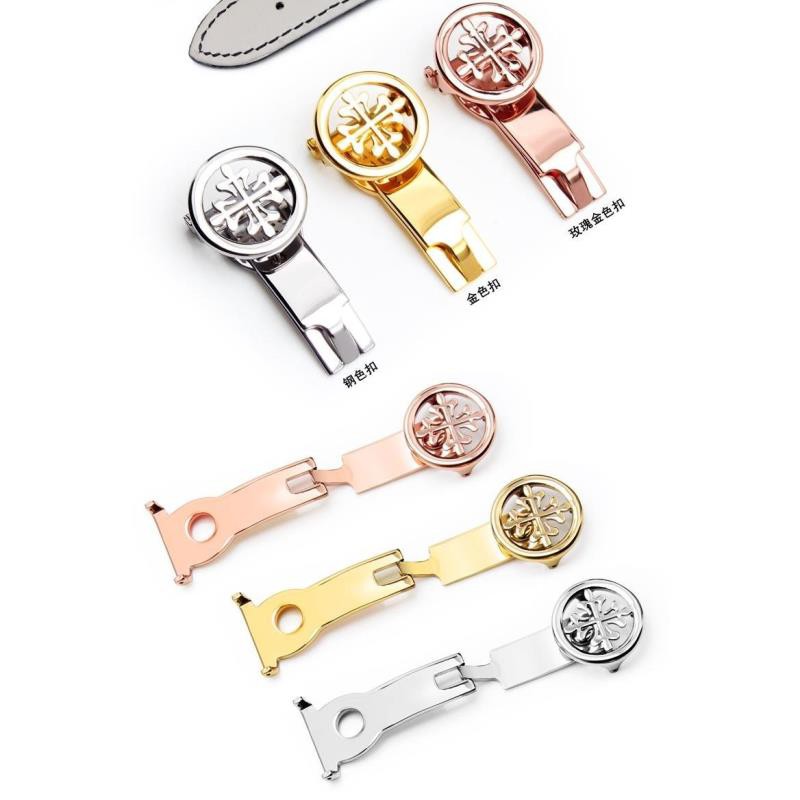 PATEK PHILIPPE Dây Đeo Đồng Hồ Bằng Da Pu Phong Cách Sang Trọng Dành Cho Nam