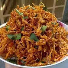 khô gà bơ tỏi
