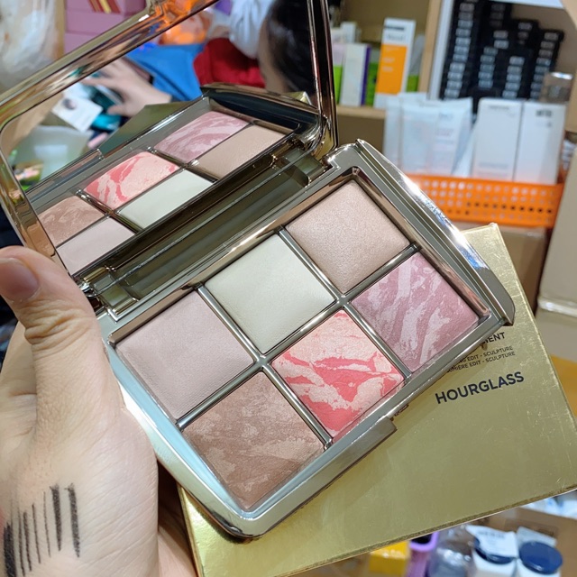 Bảng màu #Hourglass Ambient™ Lighting Face Paulette – Sculpture Holiday 2020 Collection