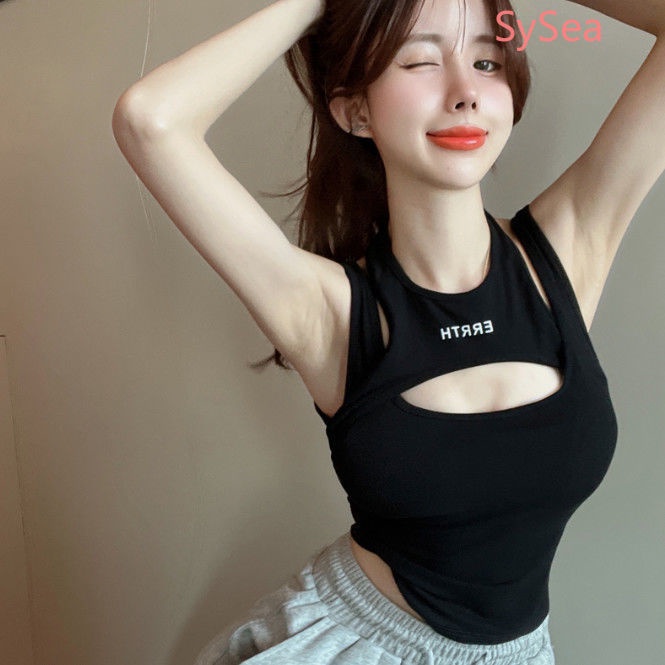 Áo Dệt Kim Hai Dây Lệch Tà Quyến Rũ Thời Trang Hè Cho Nữ