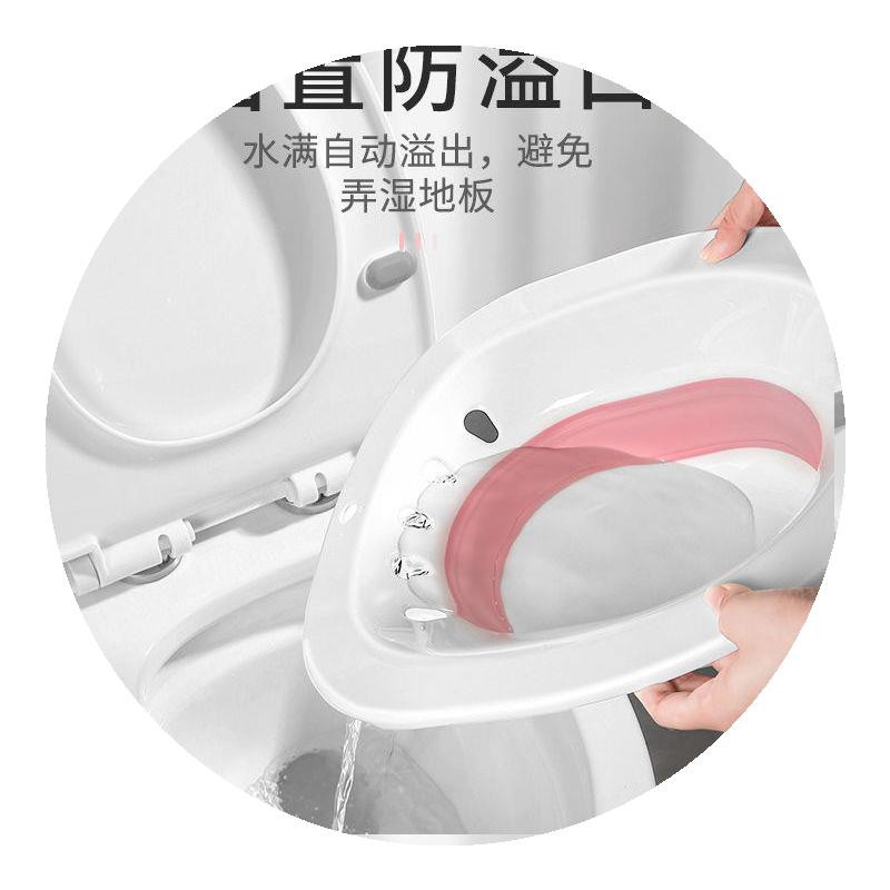 Chậu Vệ Sinh Thiết Kế Gấp Gọn Tiện Lợi Dành Cho Bà Bầu | BigBuy360 - bigbuy360.vn