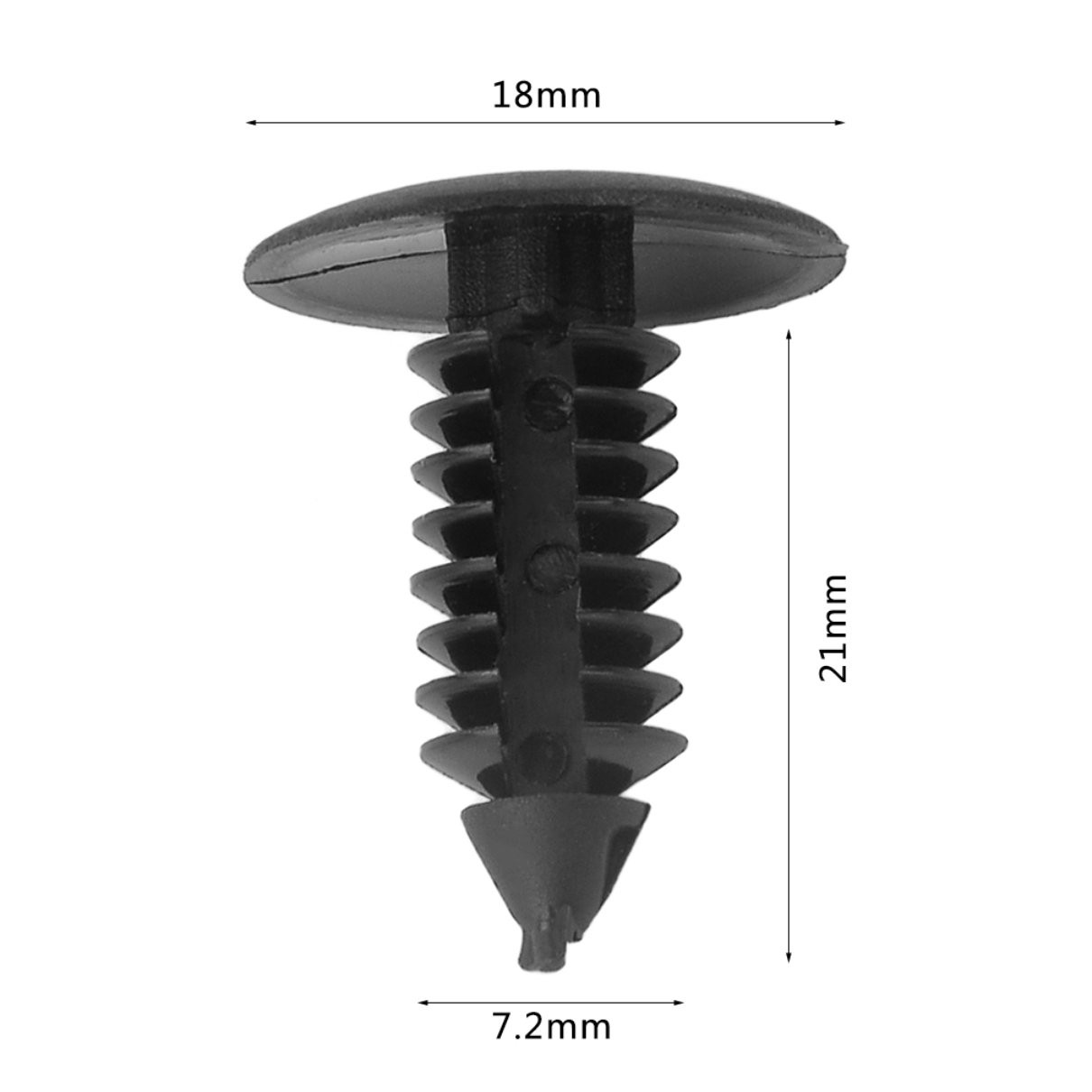 Bộ 50 Đinh Tán 6mm Cho Xe Hơi 17313-7