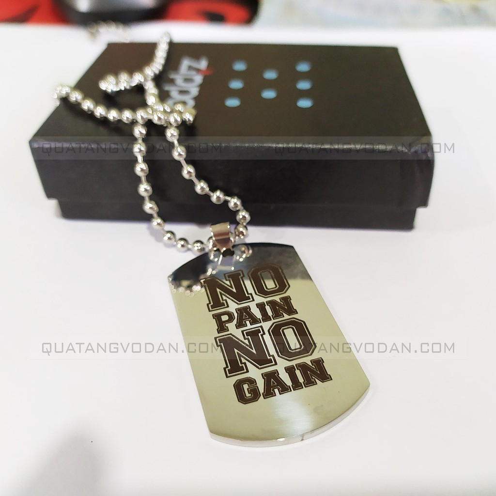 Thẻ bài Dogtag khắc tên theo yêu cầu