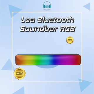 Loa Bluetooth Soundbar RGB Âm Thanh Vòm 3D