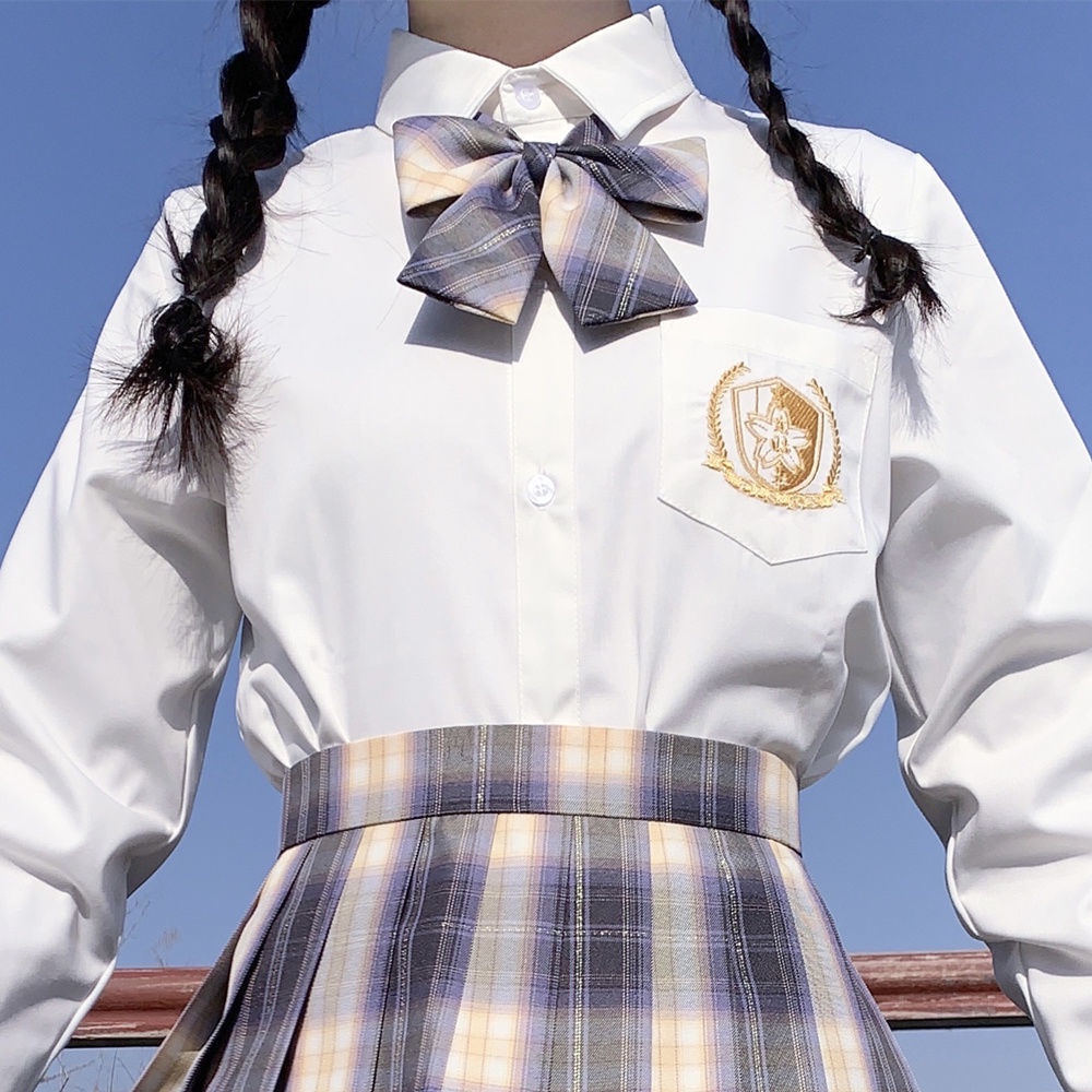 Áo blouse BL tay dài/ngắn đồng phục Seifuku/JK - Đông
