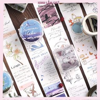 Cuộn Băng Dán Sticker Tranh Vẽ Siêu Lãng Mạng [Xinh Lắm Cơ Í]