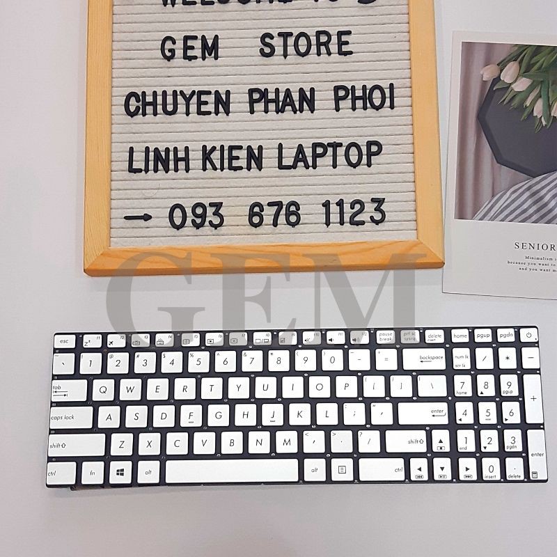 Bàn phím laptop chính hãng Asus Rog G551 N551 GL552 GL552J GL552JX GL552V GL771JW GL771JM CÓ LED