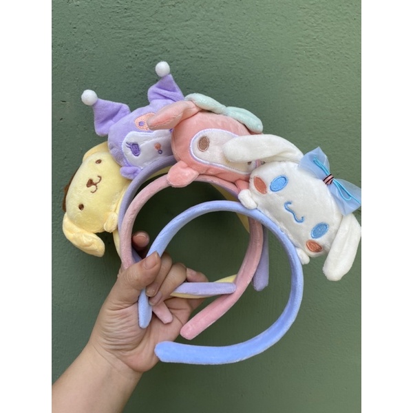 Cài tóc bờm tóc thú bông Sanrio Kuromi dễ thương
