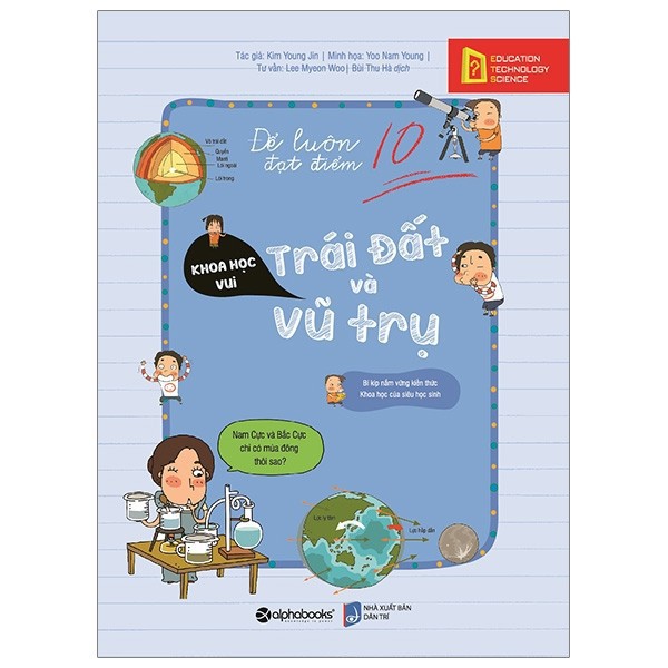 Sách-Để luôn đạt điểm 10-Trái đất và vũ trụ [AlphaBooks]