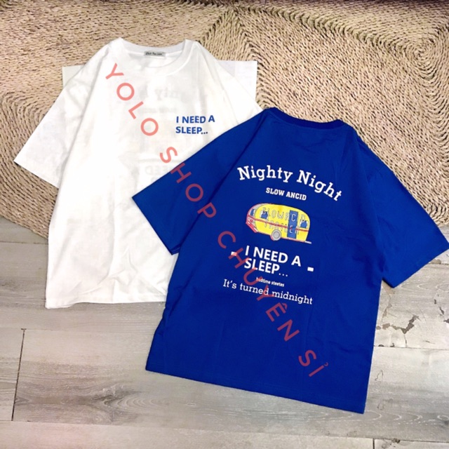 Áo thun tay lỡ  I NEED A SLEEP  phông Unisex nam nữ tee oversize form rộng pull Ulzzang Streetwear Hàn Quốc vải mềm