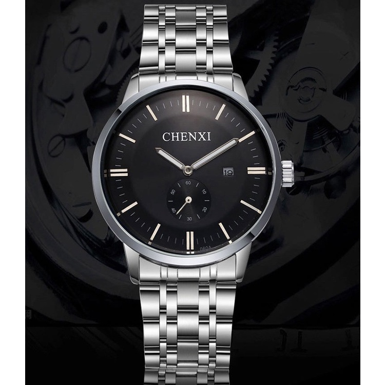 Đồng Hồ Đeo Tay Chexi Bằng Thép Không Gỉ Chống Nước Dành Cho Nam