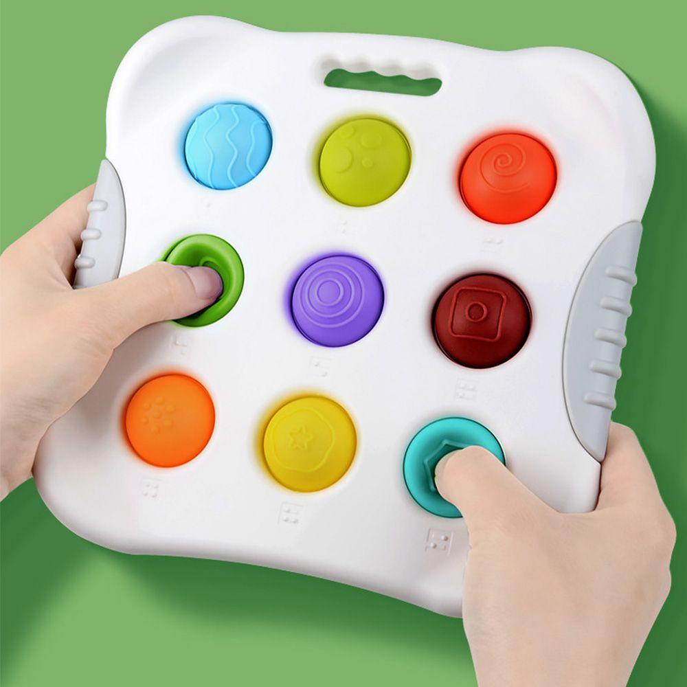 Layor1 Đồ Chơi Fidget Spinner MàU SắC Pop It Fidget Spinner