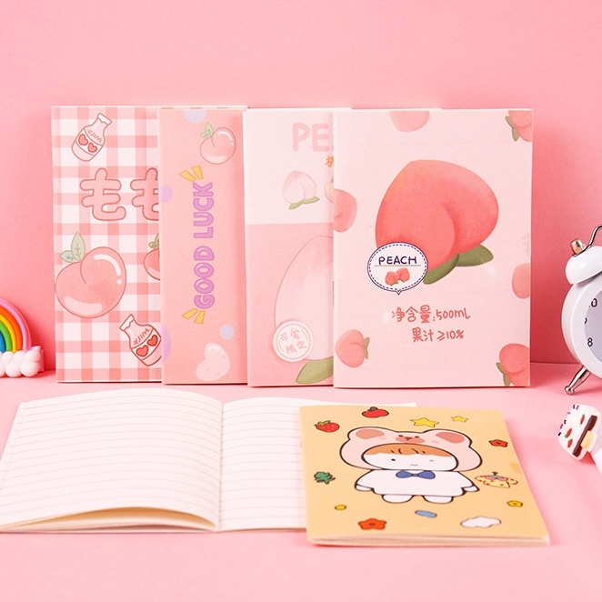 Sổ Mini Cầm Tay Note Nhỏ Cute Nhỏ Gọn Tiện Lợi Xinh Xắn Tập Nhỏ QUTI SN04