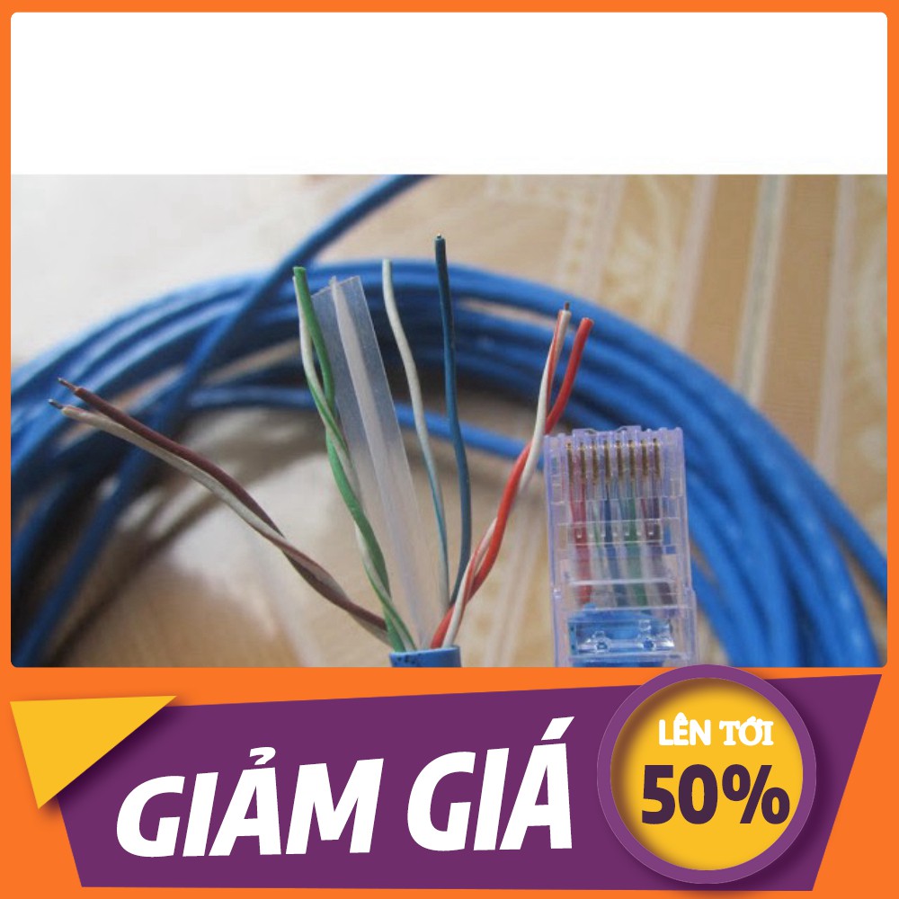 [💖] Dây mạng Cat5e bấm sẵn 2 đầu, đã test, dài 5-25 m  - Loại tốt - B