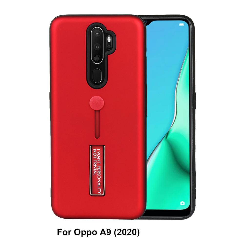 Ốp Lưng Chống Sốc Có Dây Đeo Cho Oppo A5 2020 A9 2020 Oppo A3S Reno 2f Oppo F5 F1S A59 A83