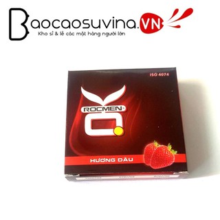 Hương Dâu- Bao cao su ok, loại 1 bao lẻ, siêu rẻ an toàn ngừa thai và bao vệ sức khỏe từ chính hãng