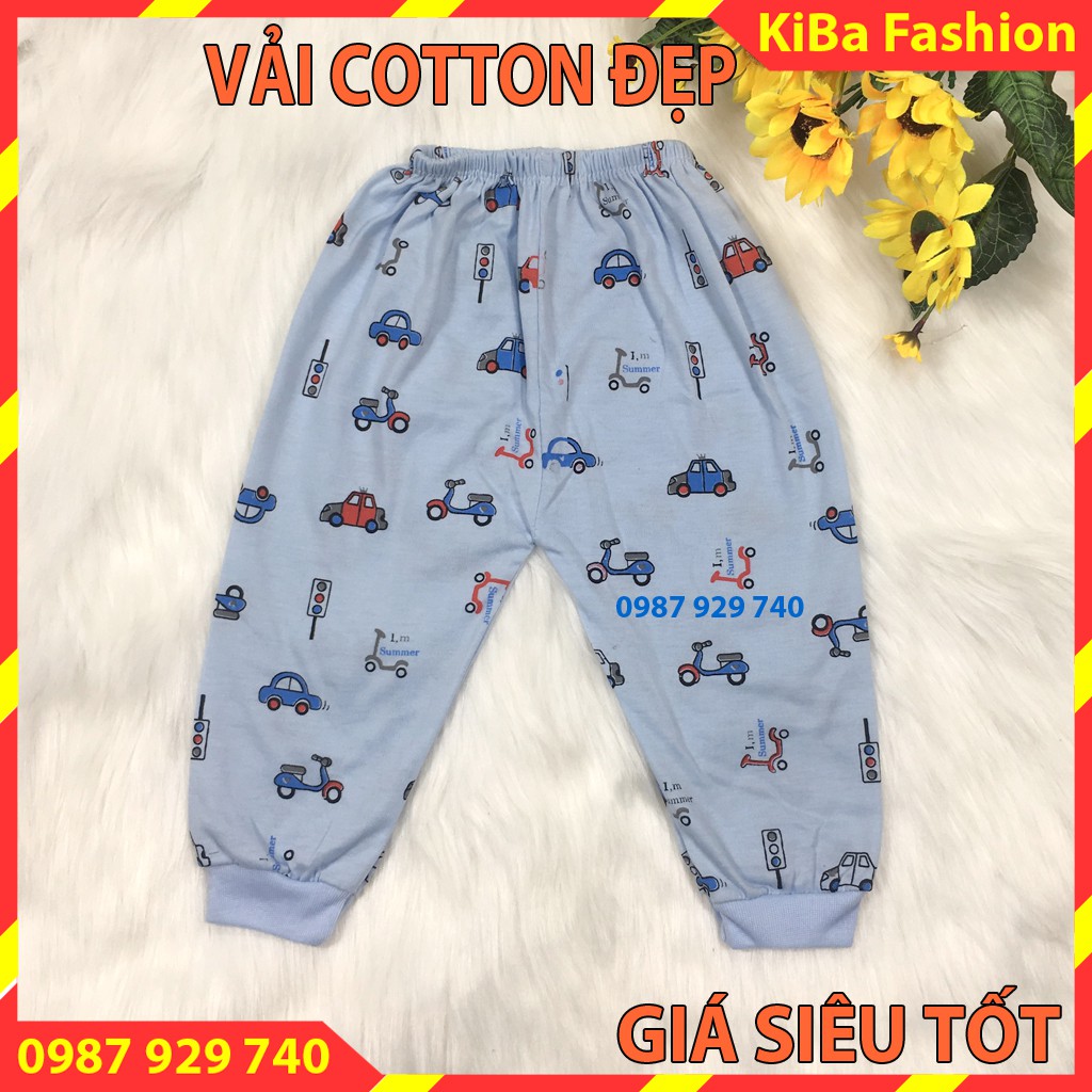 HÀNG ĐẸP !!! Set 10 chiếc quần chất cotton mềm mịn co giãn cho bé trai /gái từ 3-10kg - QD - 0600