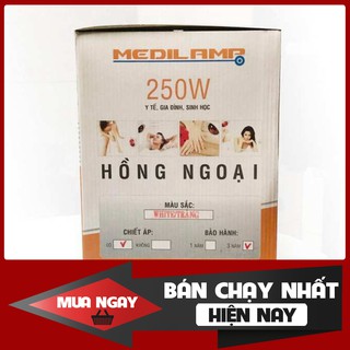 Đèn hồng ngoại medilamp công tắc