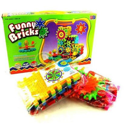 ĐỒ CHƠI BỘ LẮP RÁP XẾP HÌNH BÁNH RĂNG CHẠY PIN THÚ VỊ