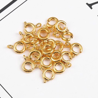 Khóa tròn xi vàng/ xi bạc 6mm