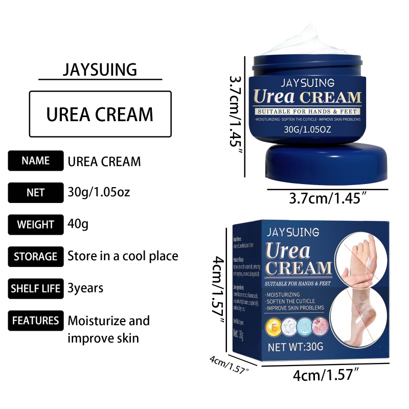 Kem Dưỡng Da Tay Chân Tẩy Tế Bào Chết Chống Nứt Nẻ Dưỡng Ẩm Làm Mềm Da 30g