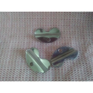 Pas Bướm Inox Gắn Gương Soi (Giá 1 Cái)