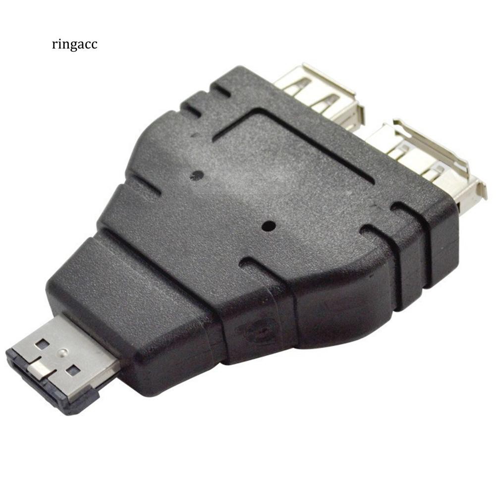 Bộ chuyển đổi nguồn điện ESATA sang ESATA USB