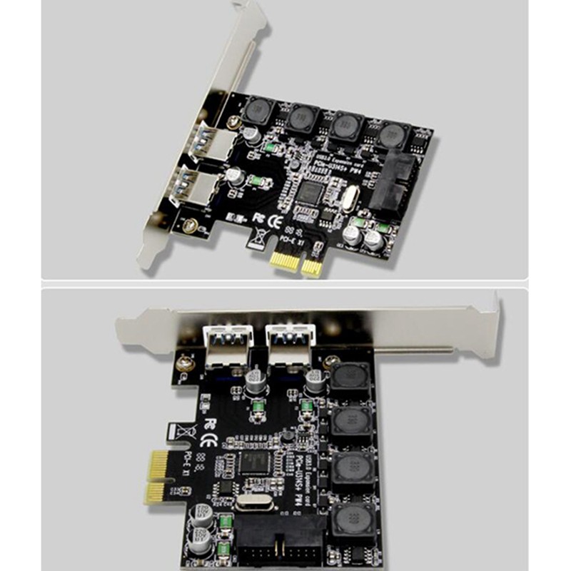 Card Chuyển Đổi Pcie Sang 1x 19pin Usb 3.0 Và 2x Usb Port-Pcie Usb 3.0 Cho Windows Sang Xp, Vista 7,8,8.1,10 | BigBuy360 - bigbuy360.vn