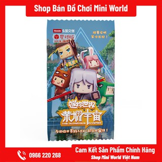 Thẻ Bài Mini World SS7 [Gửi 1 Gói Ngẫu Nhiên, 5 Thẻ Bài]