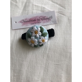 Dây cột tóc thêu tay handmade