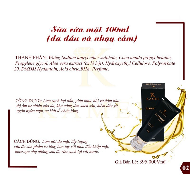 Sữa rửa mặt Kamel | BigBuy360 - bigbuy360.vn