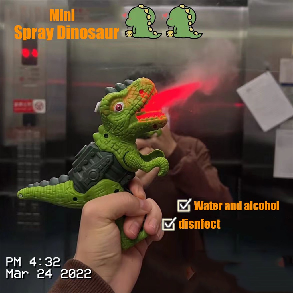 Đồ Chơi Phun Nước Hình Khủng Long Dạ Quang Cho Bé